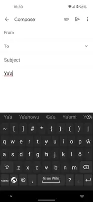 Nias for AnySoftKeyboard android App screenshot 0