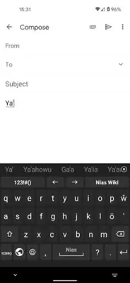 Nias for AnySoftKeyboard android App screenshot 1